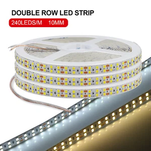 LED Strip Lights 24V 2835 SMD Warm/Natural/White 240led/m Flexible Tape Lighting - Picture 1 of 12
