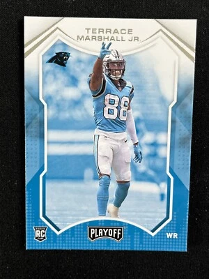 2021 Panini Playoff Terrace Marshall Jr. RC #220 Panthers - Image 1 of 2