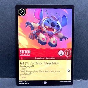 2024 DISNEY LORCANA INTO THE INKLANDS PUNTADA 125/204 COMÚN  - Imagen 1 de 2