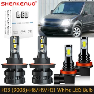 For Ford Transit Connect 2010-2013 LED Headlight Bulb High Low Beam Fog Light Z8 - Picture 1 of 20