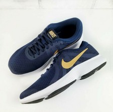 nike revolution 4 blue gold