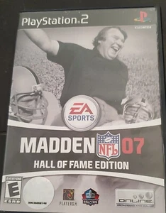 Madden NFL 07: Hall of Fame Edition (Sony PlayStation 2 PS2, 2006) Komplettset - Bild 1 von 4