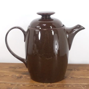 DENBY LANGLEY DECOY DUCK 7" High COFFEE POT Brown MINT! - Picture 1 of 9