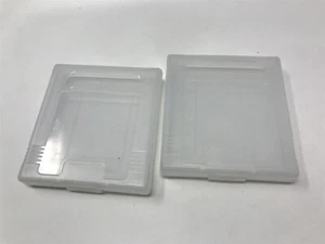 Lote de 2 Nintendo Game Boy OEM Original Gameboy Cartucho Estuche Cubierta Antipolvo GBC * - Imagen 1 de 3