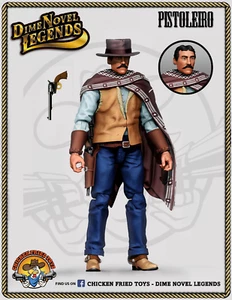 Figura de acción Pistoleiro Novel Legends escala 1:18 (4") Viejo Oeste - Imagen 1 de 2
