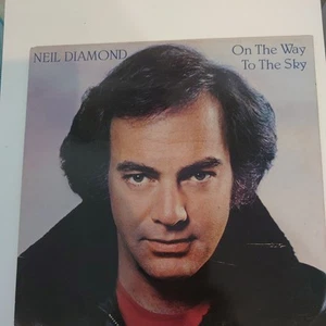 Vintage 1981 Neil Diamond On The Way To The Sky Vinyl LP Promotional Copy Record - Picture 1 of 3