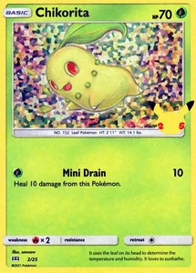 Pokémon TCG 2021 McDonalds "Chikorita" Holo! #2/25. NM-Mint! - Picture 1 of 1