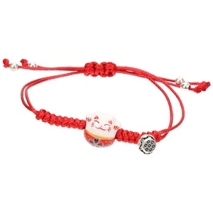 Weaving Hand Jewelry Miss Lovers Cute Bracelet Animal Cat for Women Bracelets - Picture 1 of 12