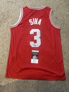 LOUISVILLE CARDINALS- PEYTON SIVA SIGNED AUTOGRAPH JERSEY JSA COA BASKETBALL - Picture 1 of 7