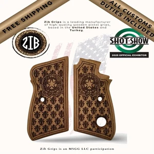 Zib Griffe Holzserie Pistolengriffe für Beretta 7070S71PUMA - Bild 1 von 7