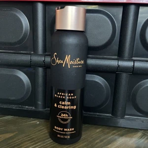 Shea Moisture African Black Soap Calm & Clearing Body Wash, 18 fl oz - Picture 1 of 1