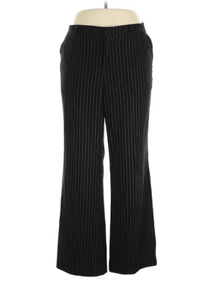 Pantalones de vestir negros para mujer Monroe and Main 16 Foto 1 de 2