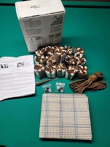 MCG Textiles Vintage Latch Hook Kit #36118 Tiger Designed By Linnypin Designs  - Picture 1 of 8