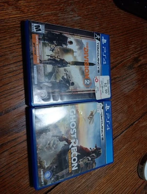 Tom Clancy Bundle Ps4 Wildlands And Division 2 Ps4 Foto 1 de 3