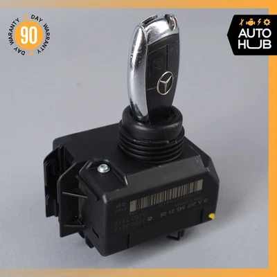 08-14 Mercedes W204 C350 E350 C250 Ignition Switch Module w/ Key 2075450108 OEM - Image 1 of 4