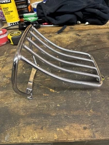 2000's Harley Davidson Chrome Bobtail Fender Luggage Rack FXST Softail PL235+ - Picture 1 of 7
