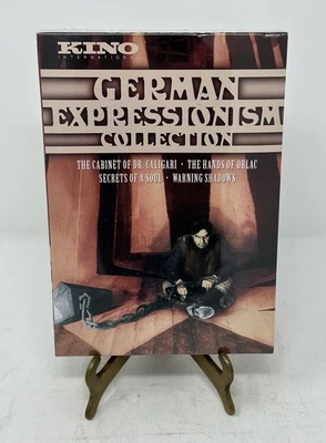 GERMAN EXPRESSIONISM COLLECTION 4 Dvd Set Cabinet Dr. Caligari Hands Orlac NEW - Image 1 of 4