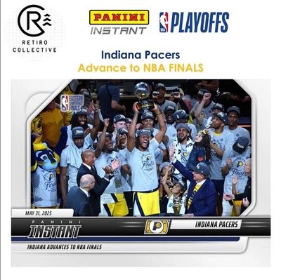 Indiana Pacers Eastern Conference Champs 2024-25 Panini Instant #626 (1 of 194) - image 1 of 4