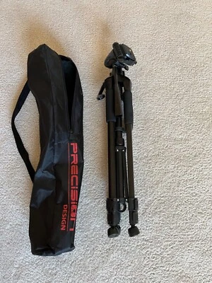 Precision Design Photo Video Tripod With Case - Image 1 of 4