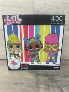 LOL Sorpresa! Puzzle 400 piezas. Búfalo. Piezas grandes y pequeñas - 24x18. Abierto. Bolsa sellada - Imagen 1 de 23