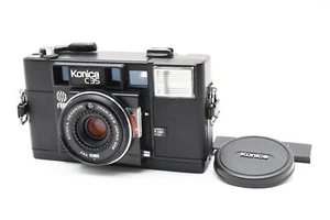 [Exc+5 con tapa] Cámara fotográfica telémetro Konica C35 HEXANON 38 mm f/2,8 de JAPÓN - Imagen 1 de 24