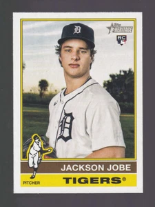 2025 Topps Heritage #389 JACKSON JOBE RC Detroit Tigers ROOKIE CARD - Picture 1 of 2