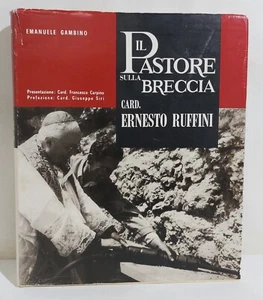 I108734 Lb7 E. Gambino - DER PASTORE SUL BRECCIA Karte. Ernesto Ruffini - 1967 - Bild 1 von 8