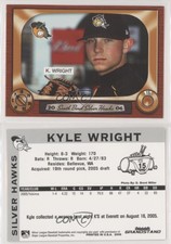 2006 Grandstand South Bend Silver Hawks Kyle Wright #15