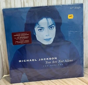 Sealed Michael Jackson 12" Single You are Not Alone the Remixes Vinyl 1995 Epic - Picture 1 of 3