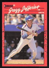 1990 Donruss Gregg Jefferies #270  Baseball  New York Mets