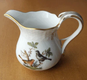 Herend Hungary Rothschild Bird miniature creamer~porcelain~MINT - Picture 1 of 6