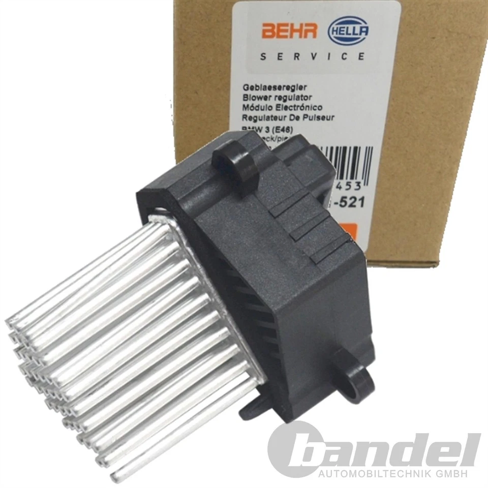BEHR HELLA GEBLÄSEREGLER LÜFTERWIDERSTAND passend für BMW 3er E36 5er E39 X5 E53 - Bild 1 von 1