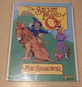 Secret Island of Oz 1 en estado muy bueno primera impresión Eric Shanower Wizard novela gráfica de gran tamaño - Imagen 1 de 1