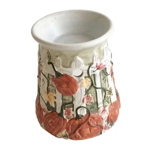 Yankee Candle Herbst Thanksgiving Tarte Wachswärmer Kürbis Patch Lattenzaun - Bild 1 von 9