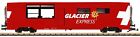 LGB 33673 Rhb Voiture Panoramique Wagon-Restaurant Glacier-Express Échelle 2m