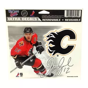 NHL Calgary Flames Jerome Iginla Ultra Decal Wincraft Sports 6” x 4.5” NEW - Picture 1 of 1