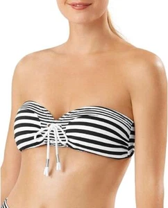 Tommy Bahama 285796 Womens Striped Lace Up Swim Top Separates, Size Small - Picture 1 of 2