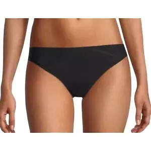 Decree Bikini Bottom Womens 3XL Black Hipster Swimsuit Medium Coverage Beach NEW - Picture 1 of 14