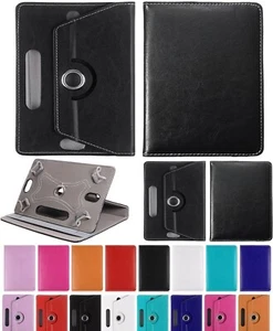 10-inch Tablet Universal 360 Rotating Leather Stand Case Cover For Tab 7" 8" 10" - Picture 1 of 55