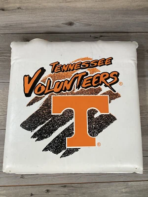 老式田纳西州志愿者座垫橙色UT卷衬垫装饰15英寸 — 第 1/4 张图片