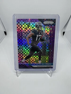 #/49 DJ Chark RC 2018 Prizm PURPLE POWER Prizm #223 Rookie Jaguars - Image 1 of 2