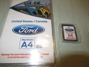 TARJETA DE NAVEGACIÓN FORD SYNC SD A4 EE. UU. y Canadá dm5t-19h449-aa mapa linlincoln - Imagen 1 de 2