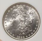 1882 Cc Morgan Silver Dollar - Unc, Light Gold Peripheral Toning 4411