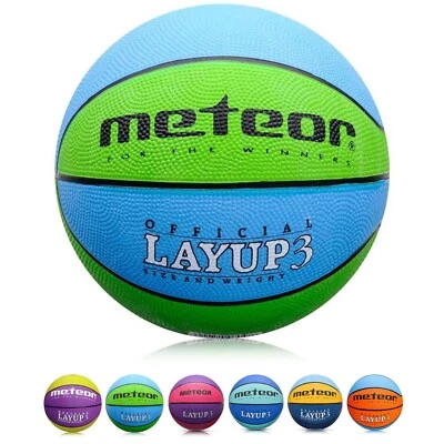 Basketball Kinder Frauen Jugend Größe #3 indoor outdoor Spielball LAYUP meteor - Bild 1 von 4