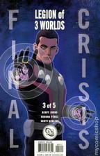 Final Crisis Legion of Three Worlds #3B Pérez Variant FN 2009 Stock Image
