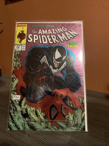 AMAZING SPIDER-MAN #316 Mexican Reprint Foil First Venom Cover Cover