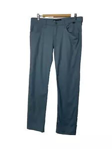 Travis Mathew Pants Mens 32 Blue Cotton Rayon Spandex 78613 Open To Close - Picture 1 of 7
