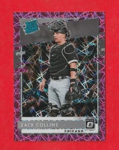 Donruss Optic Rated Rookie Pink Velocity Zack Collins 2020 #d/199 White Sox - Imagen 1 de 2