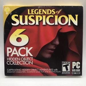 Legends of Suspicion 6 pack Hidden Object Adventure Collection Brain Games Pc - Picture 1 of 5