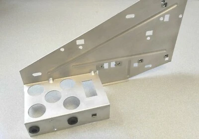 VERY NICE USED ORIGINAL PORSCHE 911 912E 930 ENGINE BAY RELAY MOUNTING PANEL - Image 1 of 4